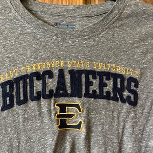 L Etsu Bucs Champs T shirt